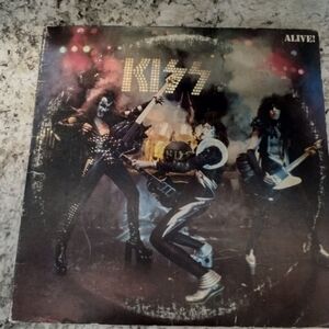 KISS Alive! LP Casablanca Records 1975 NBLP 7020 Double Album Live LP Vinyl